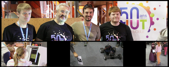 fabMSTIC au Makerfaire de Grenoble, oct 2015